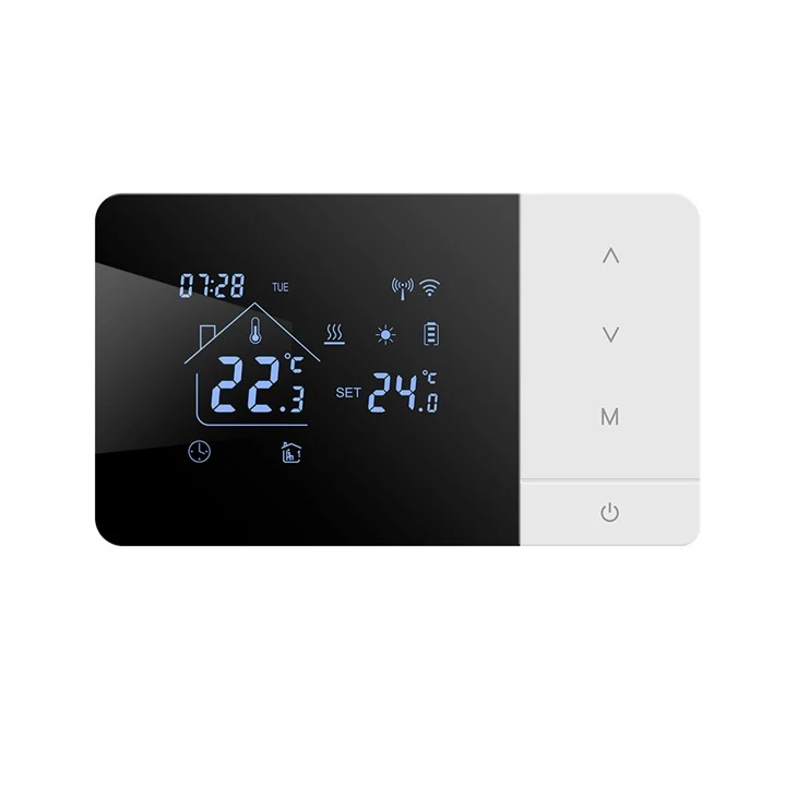 वायर्ड डिजिटल गैस बॉयलर थर्मोस्टैट बॉट-डब्ल्यू 506- Zigbee