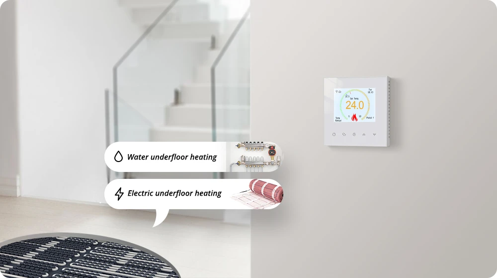 colorful underfloor heating thermostat colorful underfloor heating thermostat